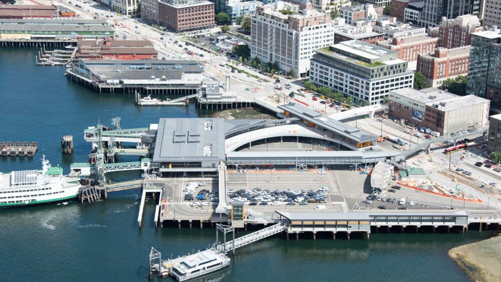 Seattle's Colman Dock ferry terminal finishes its renovations with a ...