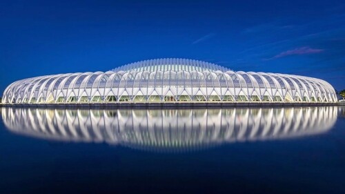 Florida Polytechnic University's Innovation, Science, and Technological Building in Lakeland, FL.