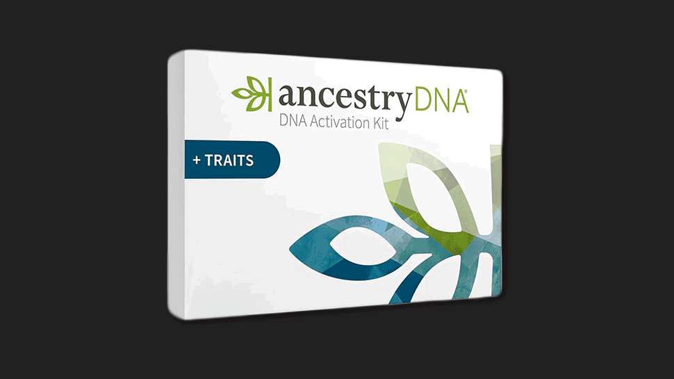 A rotating gif of current deals including an Ancestry DNA kit, blink cameras, and a cardigan