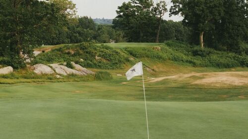 The greens at the George Wright Golf Course.