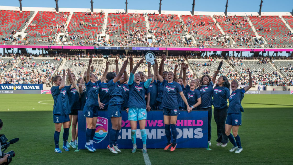 SD San Diego Wave FC 2023 Shield Award