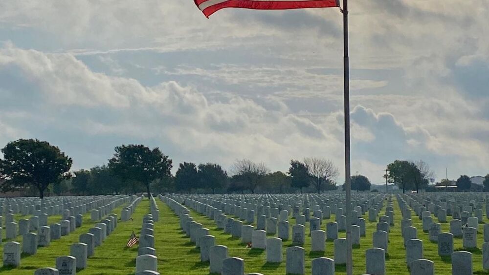 Fort Sam Houston National Cemetery expands 338 acres. | Photo via @treywilsonattorneytx