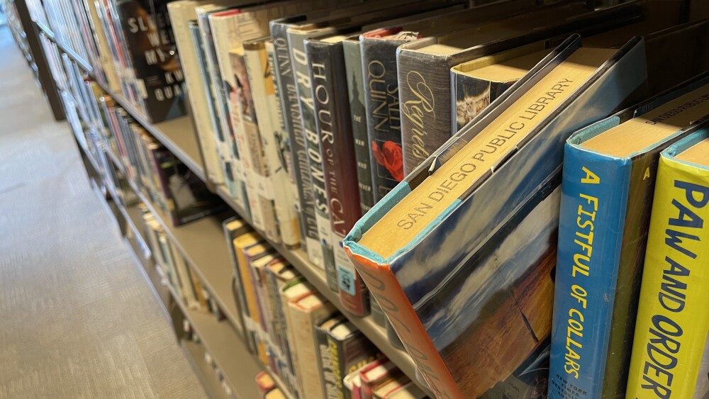 San Diego library book